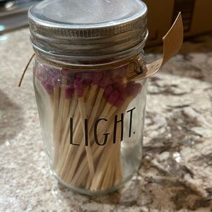 Rae Dunn matches “lights” 100 matches